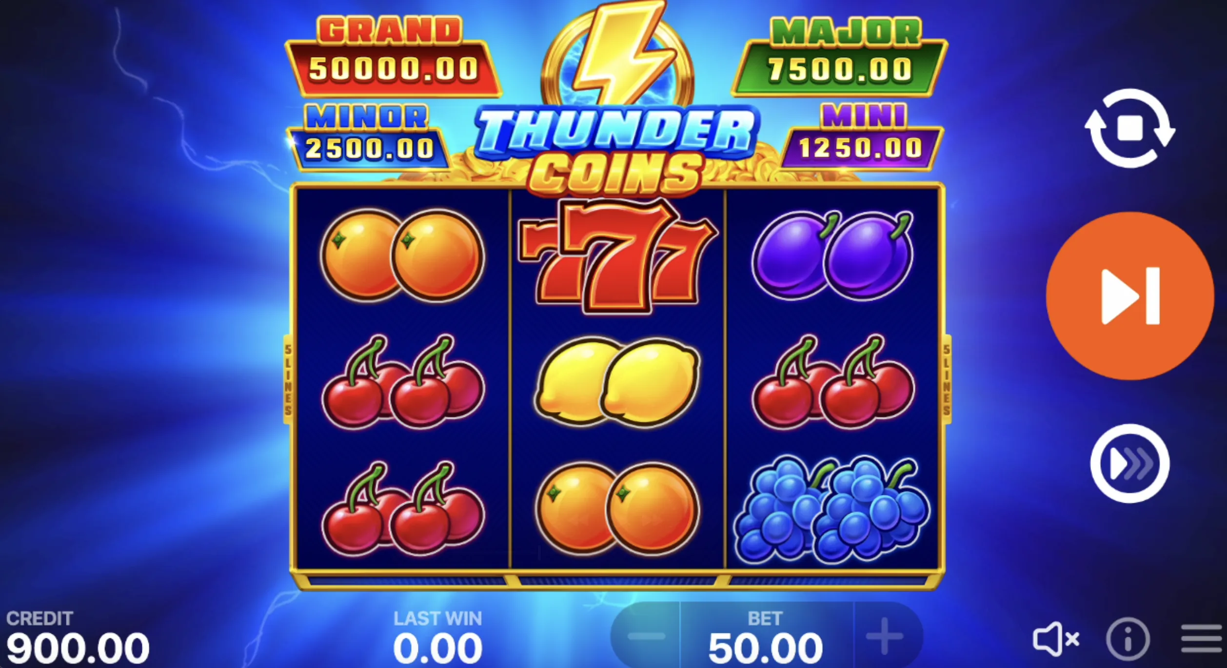 Thunder Coins: Hold and Win
